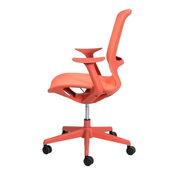 Cadeira de Escritório Diretor Boston Tela Mesh Vermelha