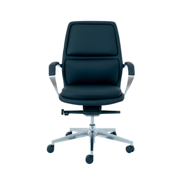Cadeira de Escritório Diretor Zurich Premium com Altura Ajustável Cor Preto