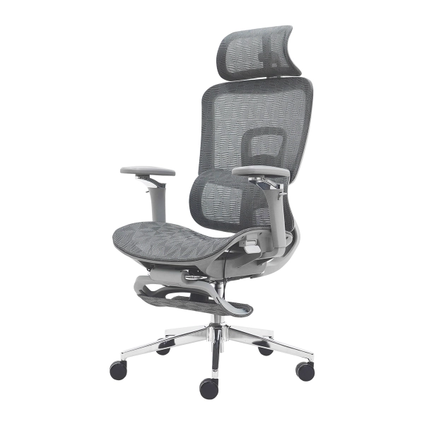 Cadeira Ergonômica Office Mesh Premium Reclinável Braço 5D