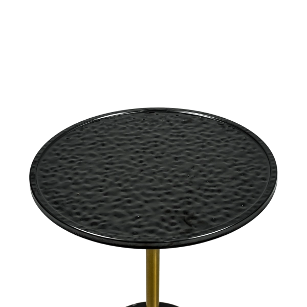 Mesa de Centro Vortex Black em Marmore Natural Preto